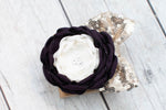 {Eggplant & Ivory} Glam