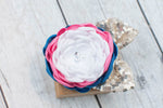 {Electric Blue & Medium Pink} Glam